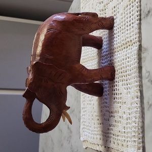 6" wooden elephant 🐘